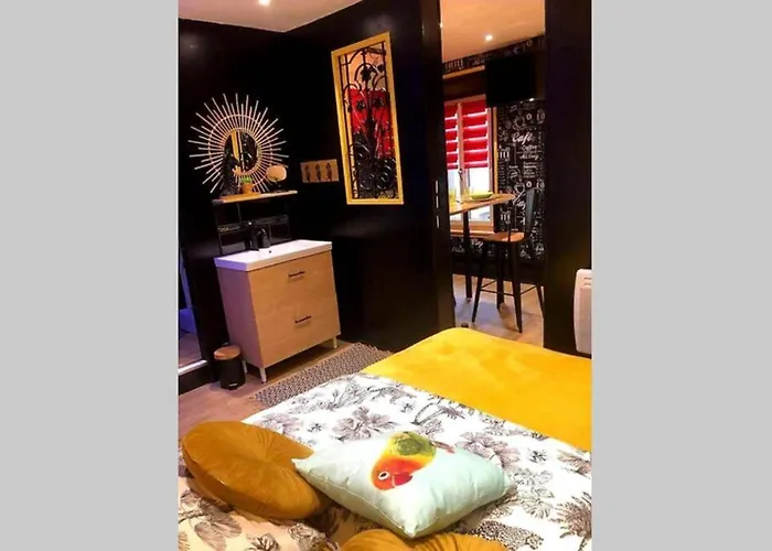 Appartement cosy avec baignoire balnéo